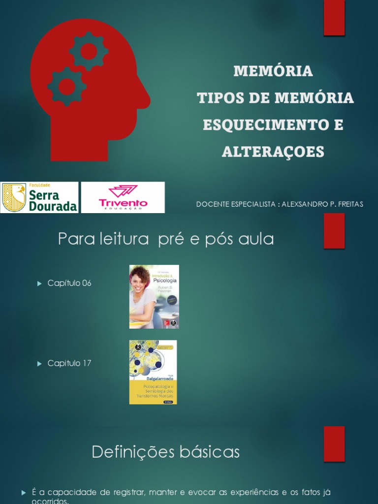 Tipos de Esquecimento e Memória | PDF | Memória | Amnésia