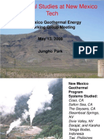 New Mexico Geothermal Well