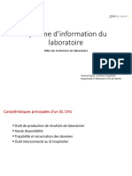 Tde Systeme D Information Du Laboratoire