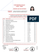 Certificado de Estudios PDF