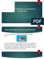 Unidad I Efectivo e Inversiones Temporales PDF