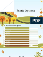 7 - Exotic Options
