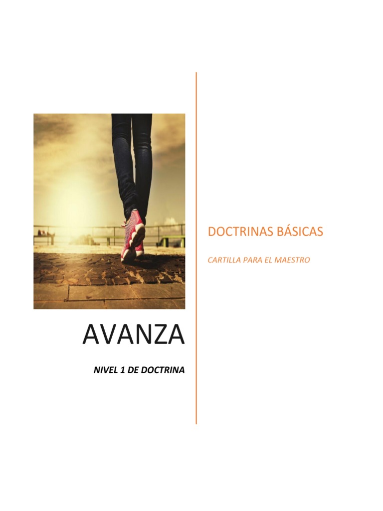 Cartilla Maestro Doctrina Nivel 1 PDF Viejo Testamento Contenido