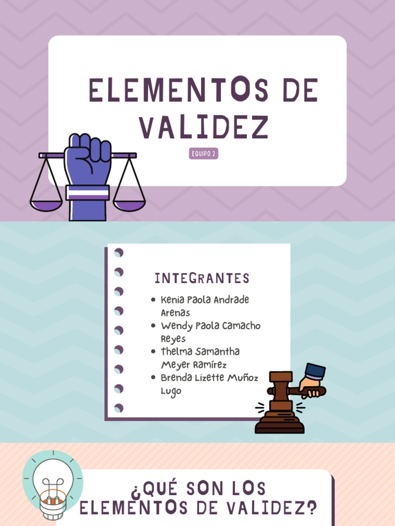 Elementos de Validez PDF PDF Etica Aplicada Justicia