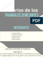 Semejanza de Triangulos PDF