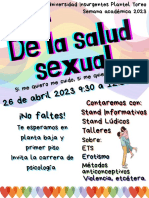 Cartel Feria de La Sexualidad