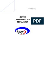 Sistem Pengendalian Manajemen BPKP - SPM - PDF