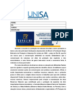 Atividade Unisa - Responsabilidade Social e Empresarial - Boticário