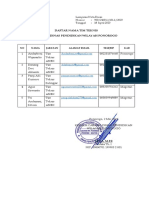 Lampiran Nota Dinas Data Tim Teknis Cabdin Ponorogo PDF