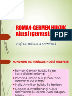 Roman-Germen Hukuk Ailesi