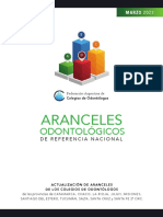 Aranceles Odontológicos Marzo 2023 PDF