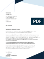 Blue Minimal Professional Software Engineer Cover Letter PDF