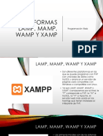 Plataformas LAMP XAMP