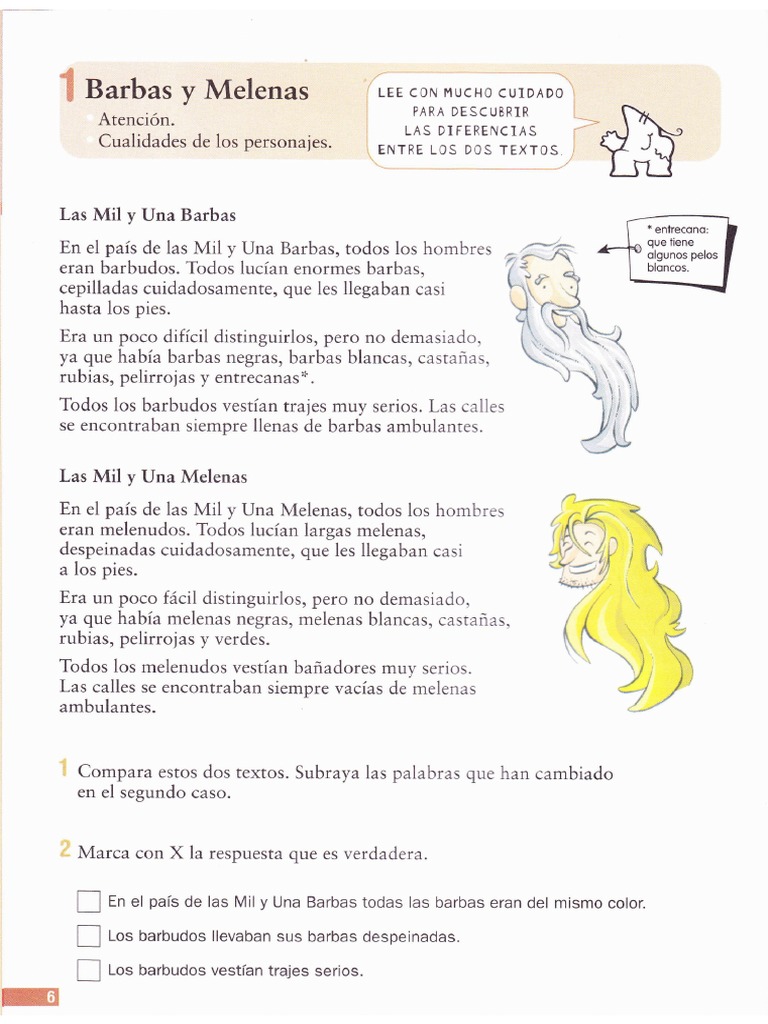 110 EJERCICIOS DE COMPRENSI N LECTORA SANTILLANA PDF visual data 4