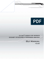 D-Link DGS-3100 CLI Manual v2.00
