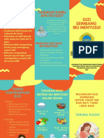 Leaflet Gizi Seimbang Ibu Menyusui