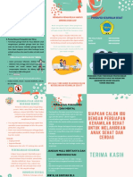 Leaflet Catin Persiapan Kehamilan Sehat PDF