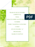 Actividad de Ambiental Emily Martillo