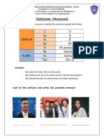 Personal Pronouns