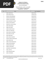 LIST OF APPLICANTS 16-Dec-2019 To 30-Jun-2020 PDF