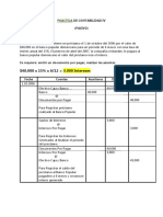 Contabilidad de préstamos, cuentas por pagar y costo de ventas a crédito