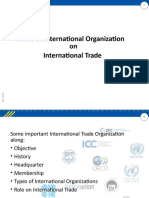 Types & Role of International Trade