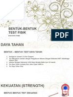 Bentuk-Bentuk Test Fisik