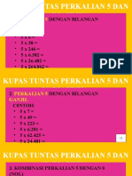 Kupas Tuntas Perkalian 5