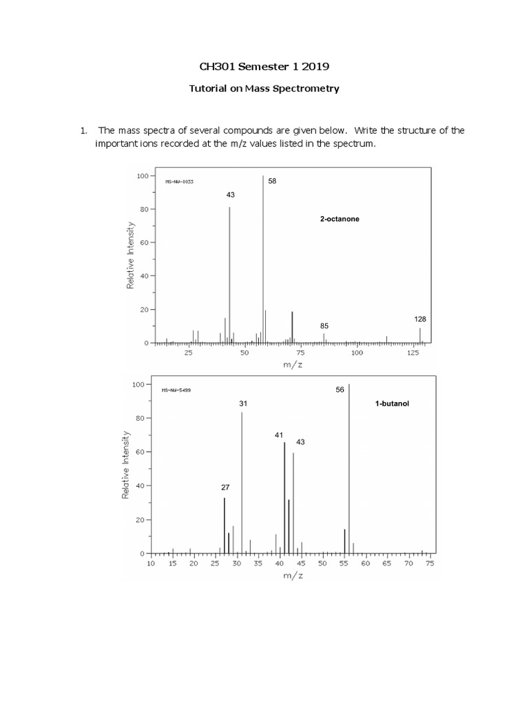 Tutorial Mass Spectrometry PDF PDF