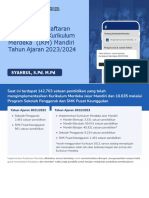 Sip. Panduan Pendaftaran Kurikulum Merdeka TA2023 - 2024 Di PMM PDF