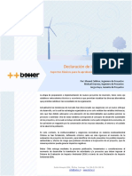 Declaraci - Oacute - N de Impacto Ambiental PDF