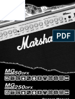 Manual de Usuario Marshall MG250DFX PDF