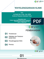 #27032023-Kebijakan Penyelenggaraan Klinik