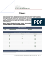 S30601 Datasheet