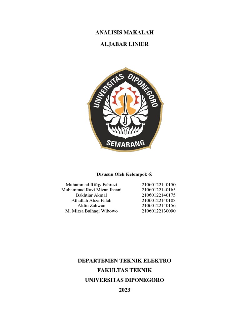 Diagonalisasi Matriks dalam Genetika | PDF
