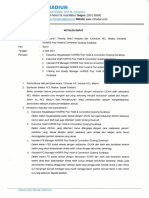 Dokumen Kegiatan Pengembangan Kurikulum Bersama Dunia Kerja (Notulen, Daftar Hadir, Lembar Saran, Foto Kegiatan) PDF