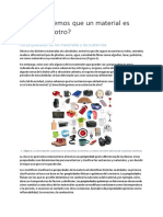 ¿Cómo Sabemos Que Un Material Es Distinto de Otro - PDF