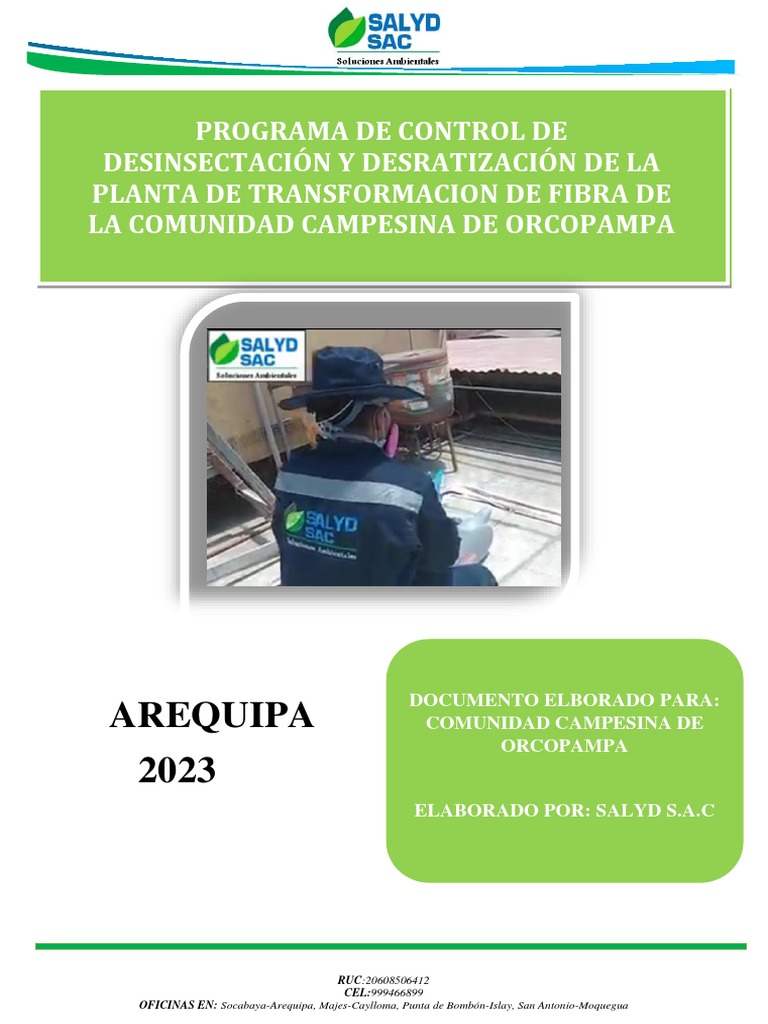 Control de Insectos y Roedor | PDF | Veneno | Alimentos