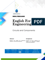 Module English For Engineering I (TM9)