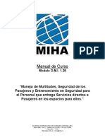 Manual Curso OMI 1.28 - Manejo de Multitudes PDF