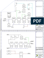 Diagram Sistem & Denah WTP Danau (PT. Padi Hijau)