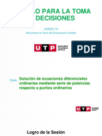 S16.s1 - Solución de Ecuaciones Diferenciales Ordinarias Por Serie de Potencias