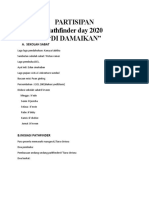 PARTISIPAN PATHFINDER DAY 2020 "DI DAMAIKAN