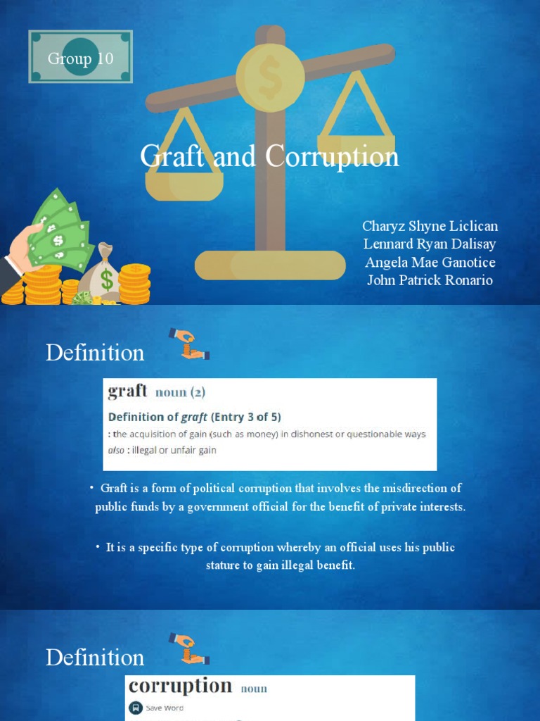 Understanding Graft and Corruption | PDF | Political Corruption ...