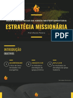 Estratégias Missão Igreja Primitiva