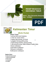 Resep Masakan Indonesia Timur (Dian Sarasmita)