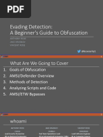 Evading Detection - A Beginner's Guide To Obfuscation