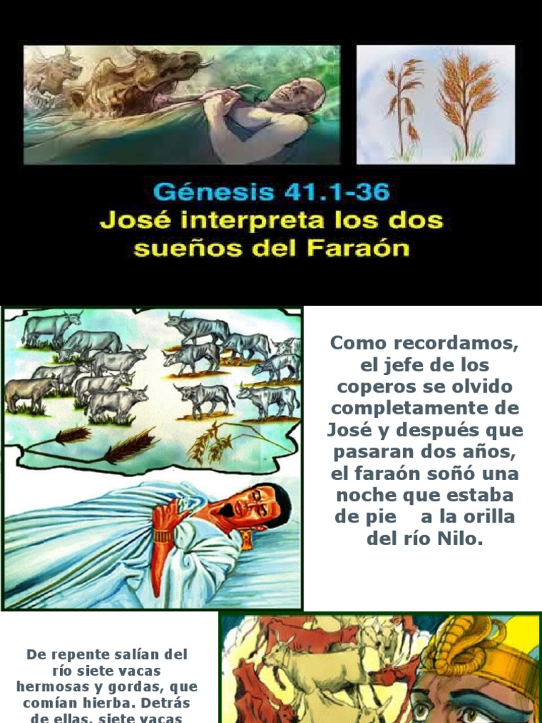 Jose Interpreta Los Sueños Del Faraon | PDF