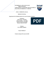 Proyecto Final de Medicina Legal PDF