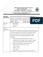 Evaluasi dan Tindak Lanjut Hasil Monitoring Puskesmas Simpang Teritip